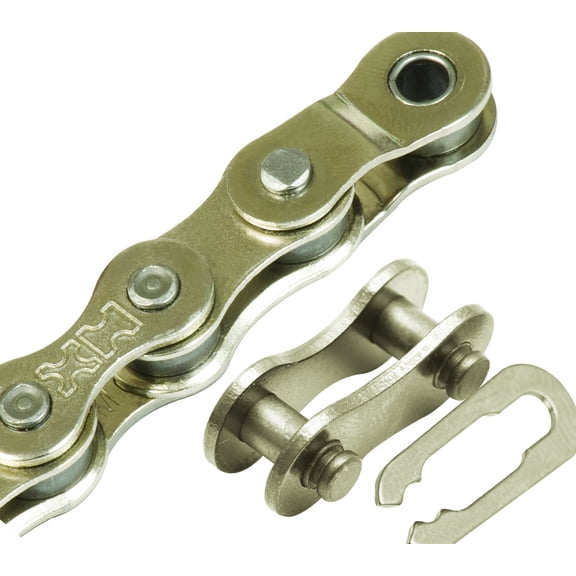 KMC Chain Z610HX-112L +OL, Silver Bike Chain