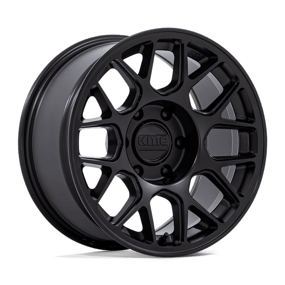KMC Flow Formed Aluminum Wheel KM730 17x8.5 6x5.5 M-BLK 25mm, KM730MX17856825