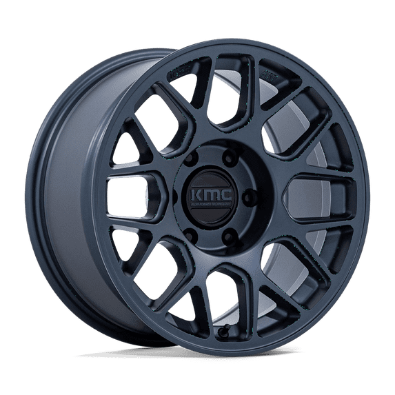 KMC Flow Formed Aluminum Wheel KM730 17x8.5 6x5.5 MTL-BLUE 25mm, KM730LX17856825
