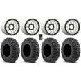 thumbnail image 1 of KMC Grenade Bdlk 15" Wheels Mh +10mm 32" MotoVator Tires Polaris RZR XP 1000 / PRO XP / Ranger XP 900/1000, 1 of 4