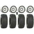 thumbnail image 1 of KMC Grenade Bdlk 15" Wheels Mh +10mm 33" XCR350 Tires Can-Am Maverick X3 / Honda Pioneer 1000 / Talon, 1 of 4