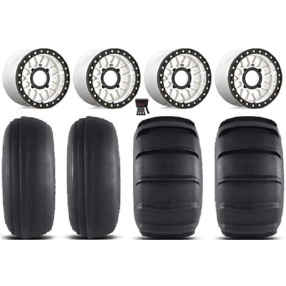 KMC Grenade Bdlk 15" Wheels Mh +38mm 32" Sand Slinger Tires Polaris RZR XP 1000 / PRO XP / Ranger XP 900/1000