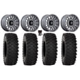 thumbnail image 1 of KMC Impact 15" Wheels Anthracite 32" ATX470 Tires Kawasaki Teryx Mule, 1 of 4