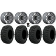 thumbnail image 1 of KMC Impact 15" Wheels Anthracite 33" Trekker Tires Kawasaki Teryx Mule, 1 of 4