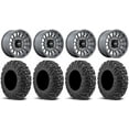 thumbnail image 1 of KMC Impact 15" Wheels Anthracite 34" MotoVator Tires Can-Am Maverick X3 / Honda Pioneer 1000 / Talon, 1 of 4