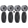 thumbnail image 1 of KMC Impact 15" Wheels Anthracite 35" Chicane LT Tires Can-Am Maverick X3 / Honda Pioneer 1000 / Talon, 1 of 4