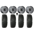 thumbnail image 1 of KMC Impact 15" Wheels Anthracite 37" RC500S Sticky Tires Sportsman RZR Ranger, 1 of 4