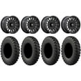 thumbnail image 1 of KMC Impact 15" Wheels Black 35" MotoRally Tires Polaris RZR XP 1000 / PRO XP / Ranger XP 900/1000, 1 of 4