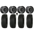thumbnail image 1 of KMC Impact 15" Wheels Black 37" Roctane STX Tires Kawasaki Teryx Mule, 1 of 4