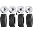 thumbnail image 1 of KMC Impact 15" Wheels Machined 32" BDC Tires Sportsman RZR Ranger, 1 of 4