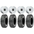 thumbnail image 1 of KMC Impact 15" Wheels Machined 32" Roxxzilla 396 Tires Sportsman RZR Ranger, 1 of 4