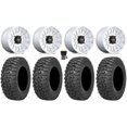 thumbnail image 1 of KMC Impact 15" Wheels Machined 32" Trail Saw 2.0 Tires Can-Am Commander Maverick Renegade Outlander Defender, 1 of 4
