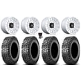 thumbnail image 1 of KMC Impact 15" Wheels Machined 34" Predator Tires Kawasaki Teryx Mule, 1 of 4