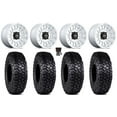 thumbnail image 1 of KMC Impact 15" Wheels Machined 35" Intersect Tires Kawasaki Teryx Mule, 1 of 4