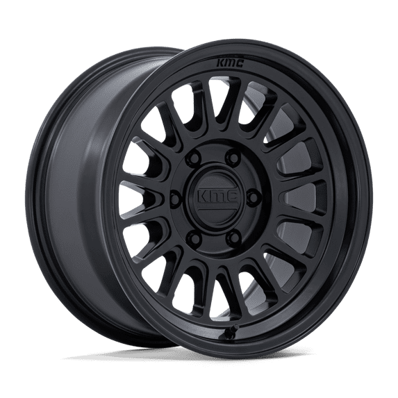 KMC - Impact FFT - 18in, Flow Formed Aluminum, Matte Black, 18X9, 8X170, 18mm, 194933417025