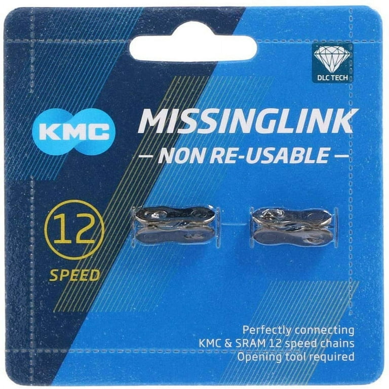 KMC Missing Link 7 8 9 10 11 12 Speed Silver Gold New Blue Packing Walmart