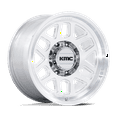 thumbnail image 1 of KMC Monoblock Forged Wheel KM451 18x9 8x180 RAW-MACH 0mm, KM451DX18908800, 1 of 3