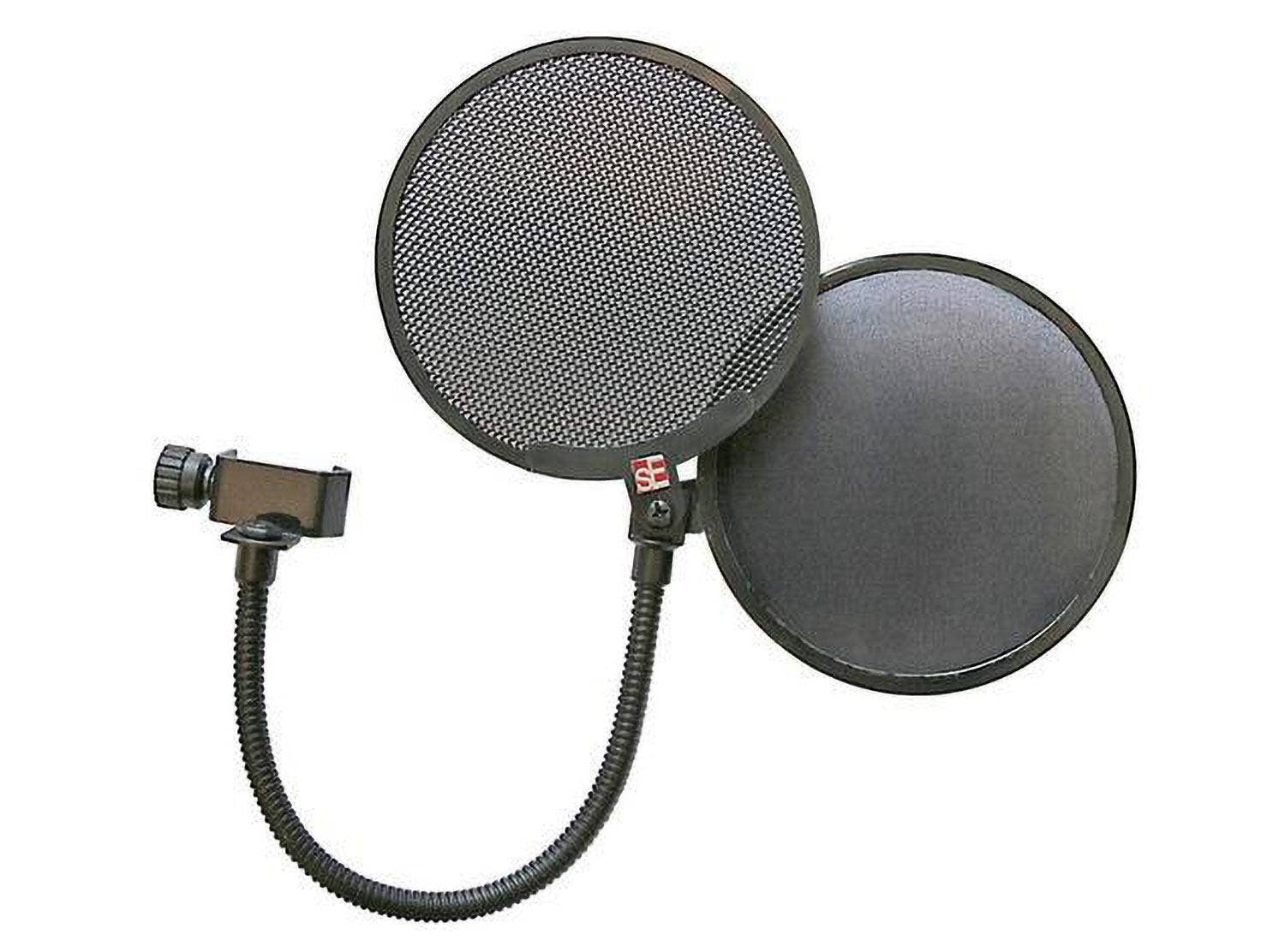 KMC Music DUAL-POP-U Dual Metal & Fabric Pop Filter