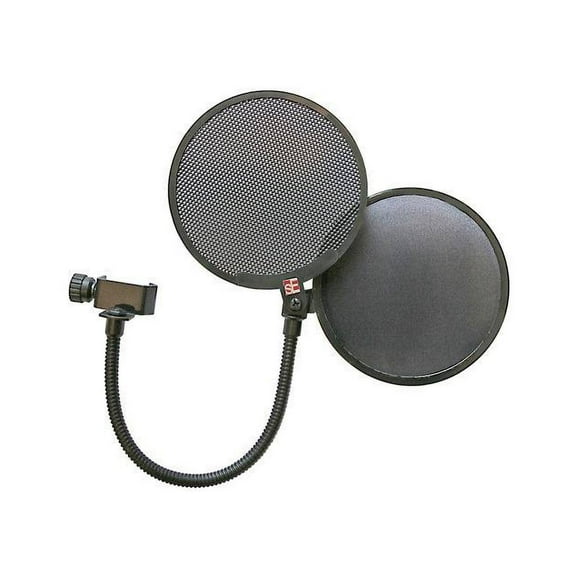 KMC Music DUAL-POP-U Dual Metal & Fabric Pop Filter