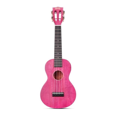 KMC Music ML2CR-U Mahalo Island Series Concert Ukulele, Cherry Red