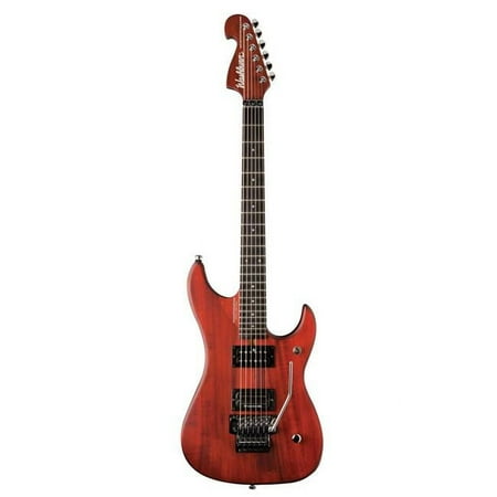 KMC Music N24PSVINTAGEK-D-U Washburn Nuno Vintage Padauk Electric Guitar, Padauk Stain