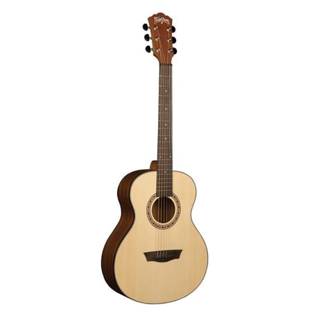 KMC Music Washburn G-Mini 5 Apprentice Acoustic Guitar, Natural