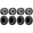 thumbnail image 1 of KMC Recon Beadlock 15" Wheels Gm 30" MotoRavage Tires Sportsman RZR Ranger, 1 of 4