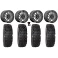 thumbnail image 1 of KMC Recon Beadlock 15" Wheels Gm 32" RC500S Sticky Tires Sportsman RZR Ranger, 1 of 4