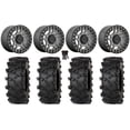 thumbnail image 1 of KMC Recon Beadlock 15" Wheels Gm 33" Outlaw M/T Tires Sportsman RZR Ranger, 1 of 4