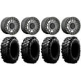 thumbnail image 1 of KMC Recon Beadlock 15" Wheels Gunmetal 31" Carnivore Tires Sportsman RZR Ranger, 1 of 4