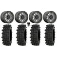 thumbnail image 1 of KMC Recon Beadlock 15" Wheels Gunmetal 32" ACP Tires Kawasaki Mule Pro FXT, 1 of 4