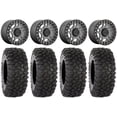 thumbnail image 1 of KMC Recon Beadlock 15" Wheels Gunmetal 33" XC450 Tires Polaris RZR XP 1000 / PRO XP / Ranger XP 900/1000, 1 of 4