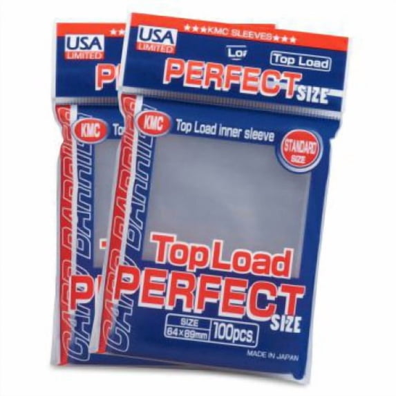 KMC Top Load Perfect Fit Card Sleeve (Standard Size Inner Sleeve )