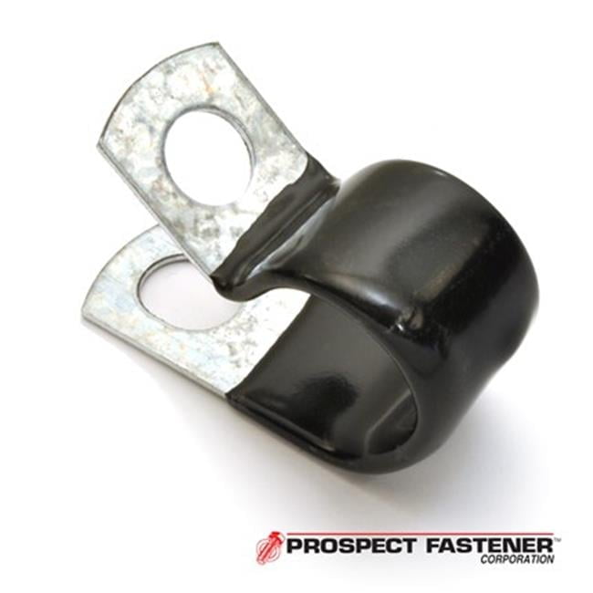 KMC Stampings COV1209Z1 .687 in. Dia Medium Duty Vinyl Cushion Clamp .281 Hole  100 Pieces