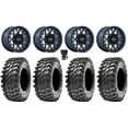 thumbnail image 1 of KMC Technic 15" Wheels Blue 30" Rampage Tires Polaris RZR XP 1000 / PRO XP / Ranger XP 900/1000, 1 of 4
