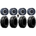 thumbnail image 1 of KMC Technic 15" Wheels Blue 31" Carnivore Tires Sportsman RZR Ranger, 1 of 4