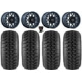 thumbnail image 1 of KMC Technic 15" Wheels Blue 32" DS Soft Tires Sportsman RZR Ranger, 1 of 4