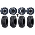 thumbnail image 1 of KMC Technic 15" Wheels Blue 32" Tricera Tires Sportsman RZR Ranger, 1 of 4