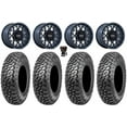 thumbnail image 1 of KMC Technic 15" Wheels Blue 33" RAZR XT Tires Sportsman RZR Ranger, 1 of 4