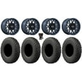 thumbnail image 1 of KMC Technic 15" Wheels Blue 35" Gripper T/R/K Tires Can-Am Commander Maverick Renegade Outlander Defender, 1 of 4