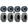 thumbnail image 1 of KMC Technic 15" Wheels Blue 35" Lynx SXS Tires Sportsman RZR Ranger, 1 of 4
