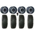 thumbnail image 1 of KMC Technic 15" Wheels Blue 35" RC500S Sticky Tires Sportsman RZR Ranger, 1 of 4