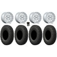 thumbnail image 1 of KMC Technic 15" Wheels Gloss Machined 32" MotoCrusher Tires Polaris RZR XP 1000 / PRO XP / Ranger XP 900/1000, 1 of 4