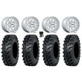 thumbnail image 1 of KMC Technic 15" Wheels Gloss Machined 34" MT911 Tires Sportsman RZR Ranger, 1 of 4