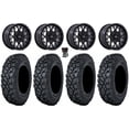 thumbnail image 1 of KMC Technic 15" Wheels Matte Black 32" Klever X/T Tires Polaris RZR Turbo R & Pro R Ranger 1500 Xpedition, 1 of 4