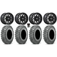thumbnail image 1 of KMC Technic 15" Wheels Matte Black 32" Lynx SXS Tires Sportsman RZR Ranger, 1 of 4