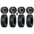 thumbnail image 1 of KMC Technic 15" Wheels Matte Black 32" MT911 Tires Polaris RZR Turbo R & Pro R Ranger 1500 Xpedition, 1 of 4
