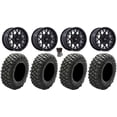 thumbnail image 1 of KMC Technic 15" Wheels Matte Black 33" Crawler XR Tires Polaris RZR Turbo R & Pro R Ranger 1500 Xpedition, 1 of 4