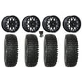 thumbnail image 1 of KMC Technic 15" Wheels Matte Black 33" RC500S Sticky Tires Polaris RZR Turbo R & Pro R Ranger 1500 Xpedition, 1 of 4