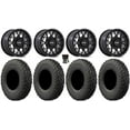 thumbnail image 1 of KMC Technic 15" Wheels Matte Black 35" Gripper T/R/K Tires Can-Am Commander Maverick Renegade Outlander Defender, 1 of 4